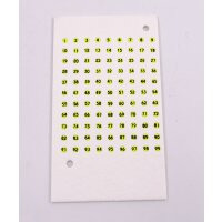 Opalite Plate Drawing Plate for Queen Bee Year Colour Yellow (2017, 2022, 2027)