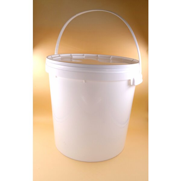 Pressure lid bucket 33L hobbock with plastic handle for honey