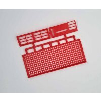 Air grille spare part for the Apidea gassing boxes