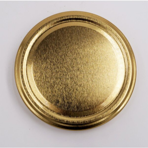 Twist Off Deckel TO82 Gold für 500g Honigglas