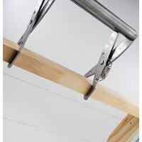 Honeycomb tongs stainless steel for up to 22mm thick top beams