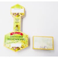 self-adhesive labels "flower meadow" honeycomb 500g